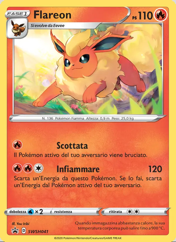 Image of the card Flareon