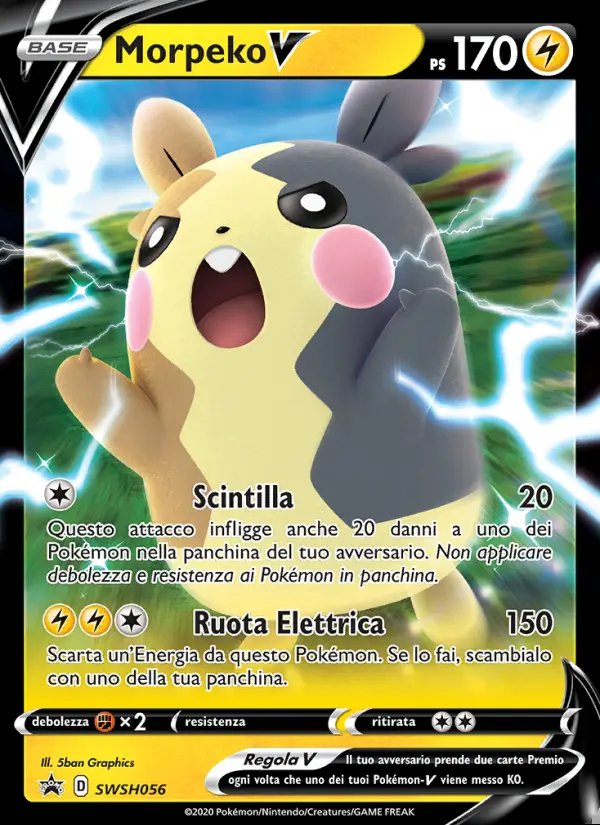 Image of the card Morpeko V