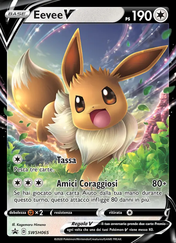 Image of the card Eevee V