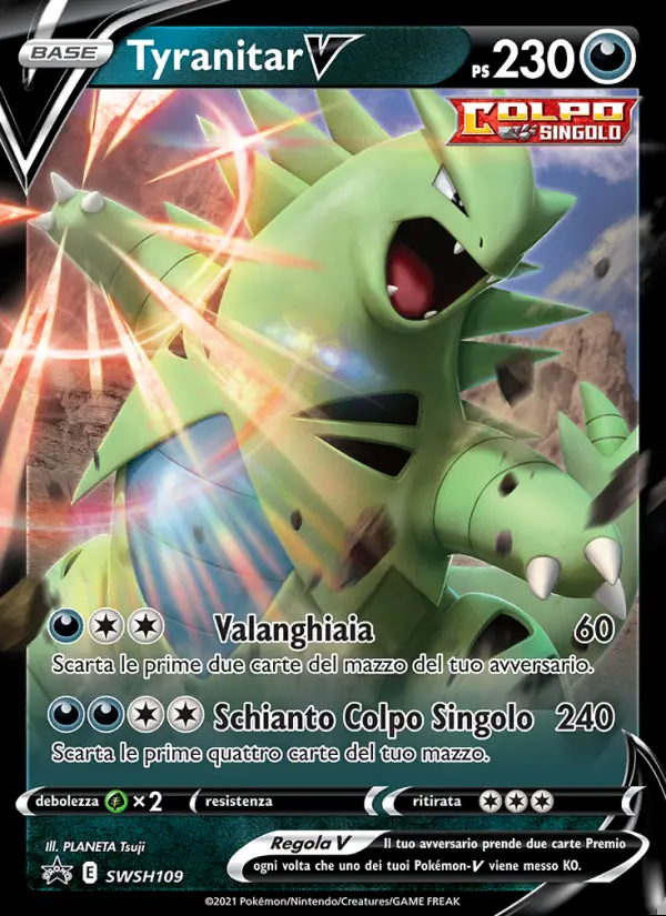 Image of the card Tyranitar V