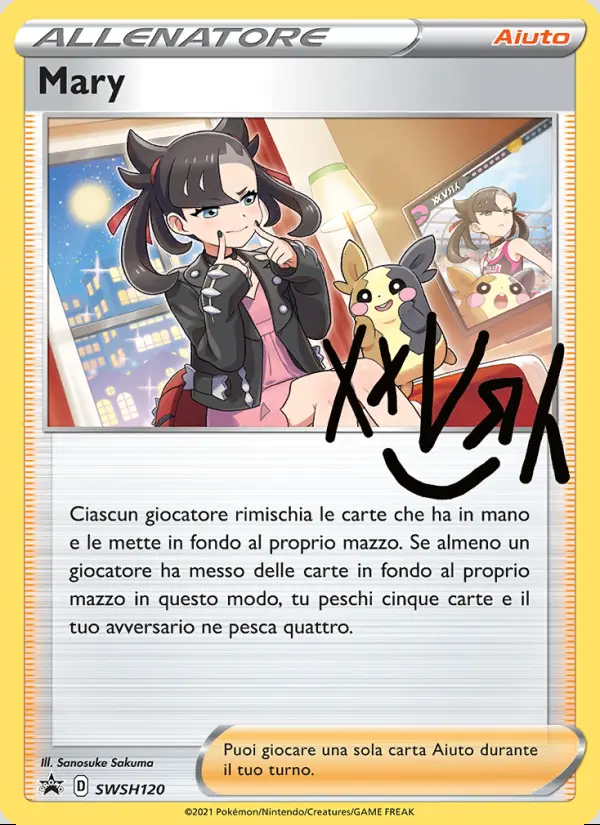 Image of the card Mary