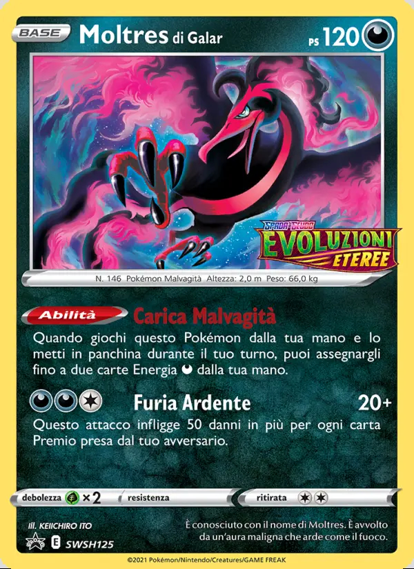 Image of the card Moltres di Galar