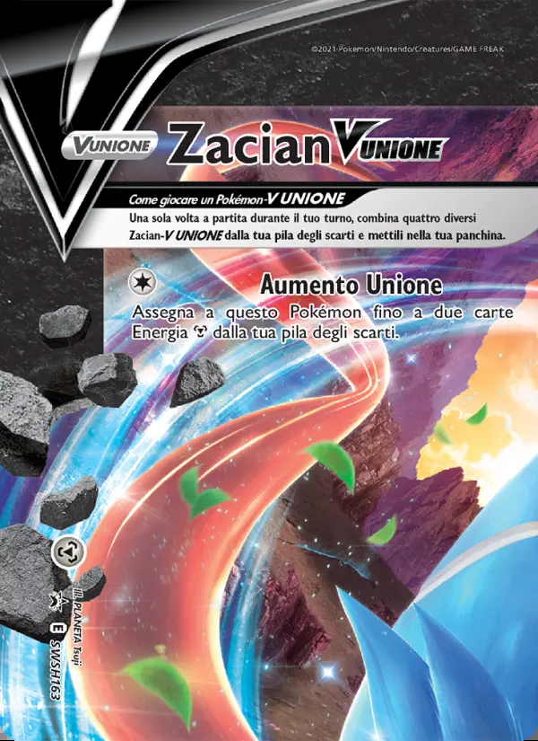 Image of the card Zacian V UNIONE