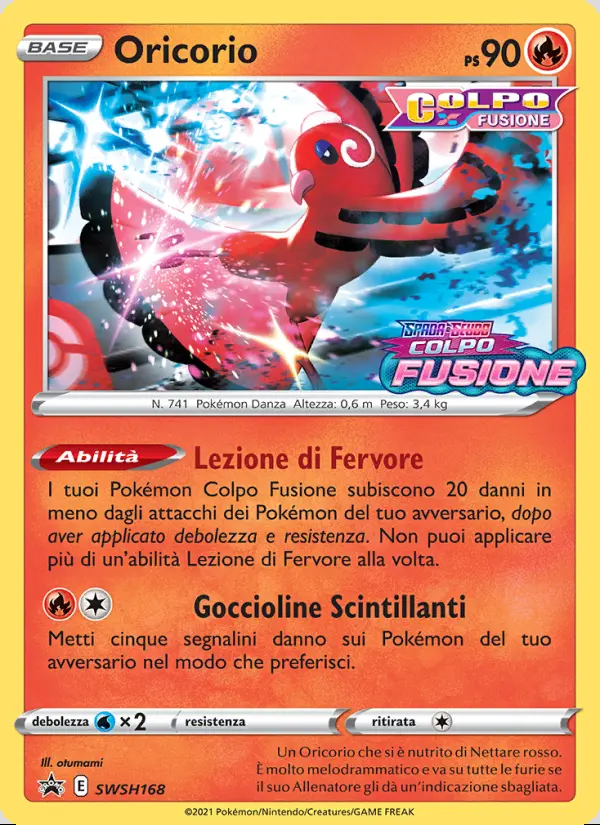 Image of the card Oricorio