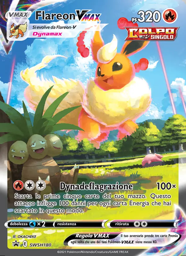 Image of the card Flareon VMAX