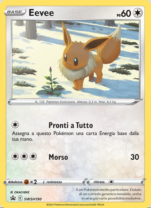 Image of the card Eevee