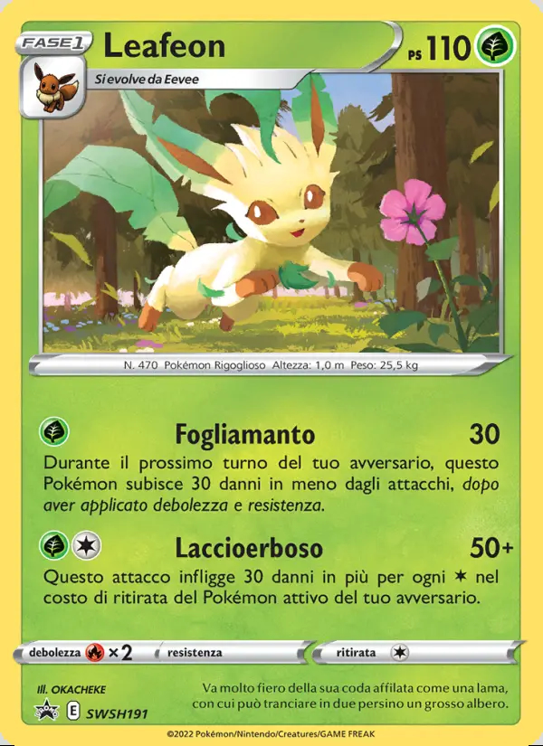 Image of the card Leafeon
