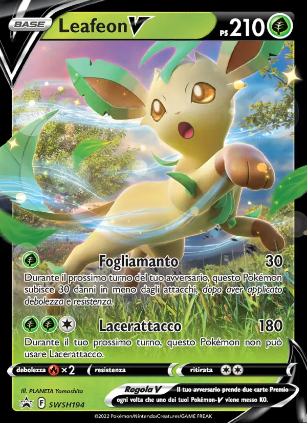 Image of the card Leafeon V