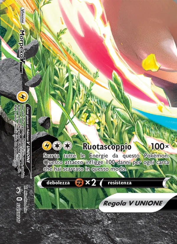 Image of the card Morpeko V UNIONE