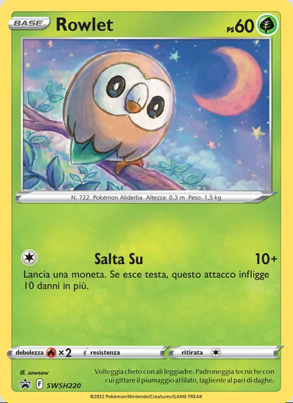 Image of the card Rowlet