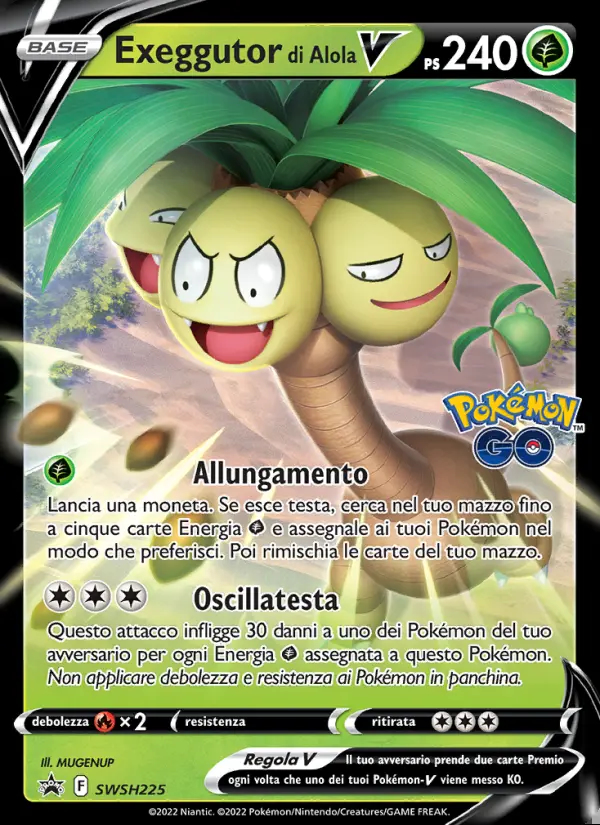 Image of the card Exeggutor di Alola V