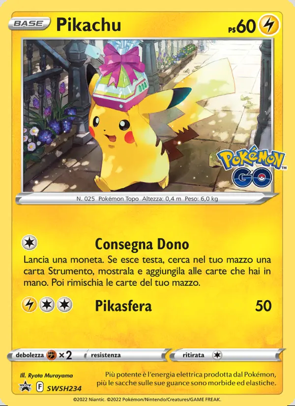 Image of the card Pikachu