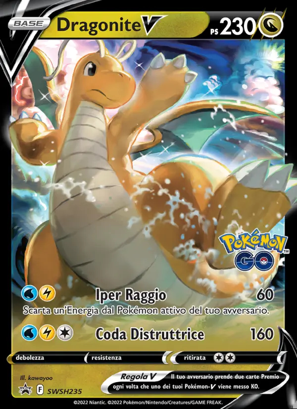Image of the card Dragonite V