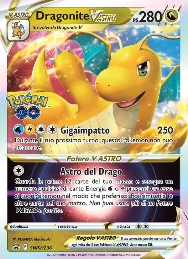 Image of the card Dragonite V ASTRO