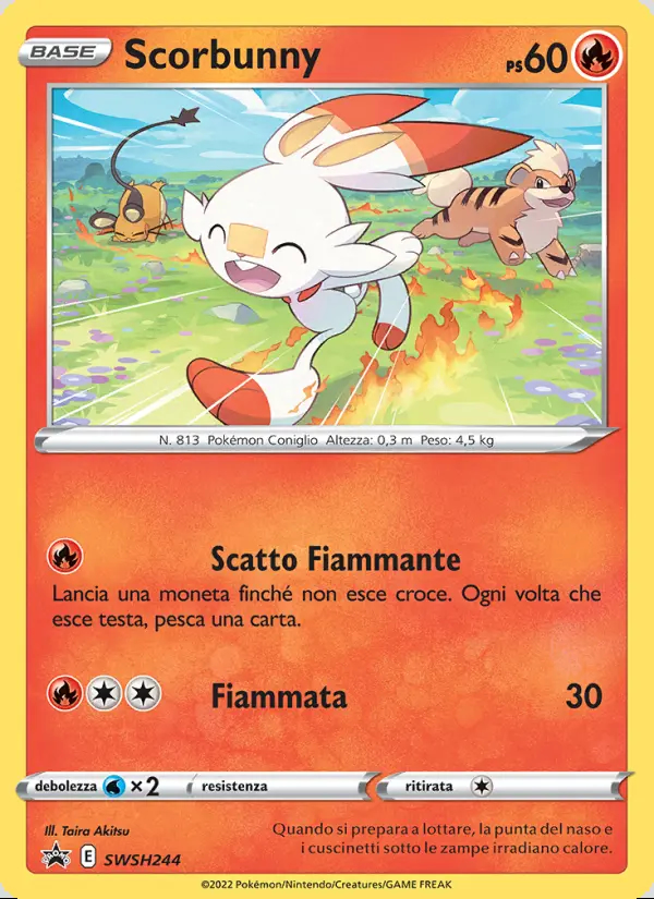 Image of the card Scorbunny
