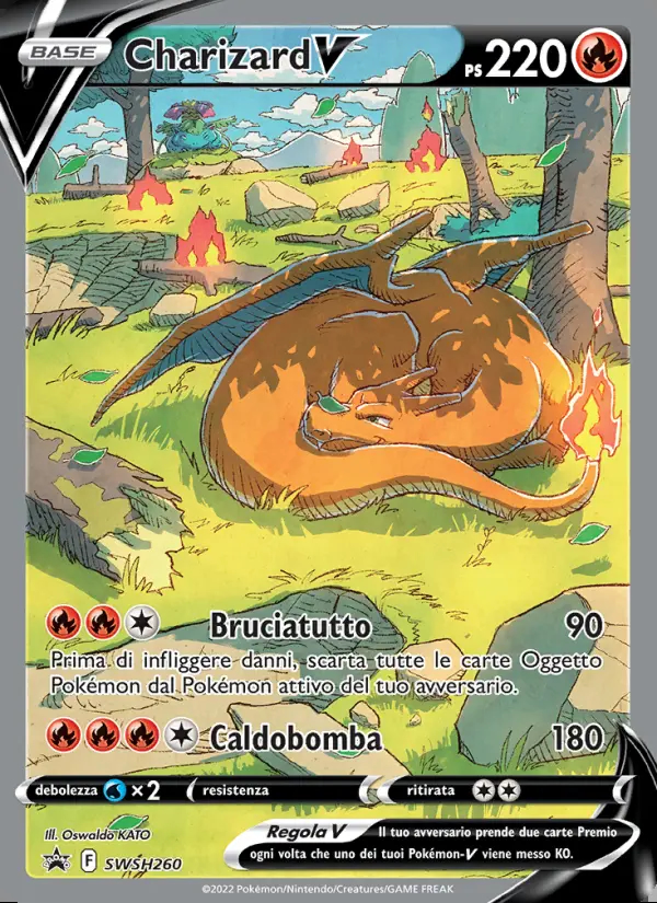 Image of the card Charizard V