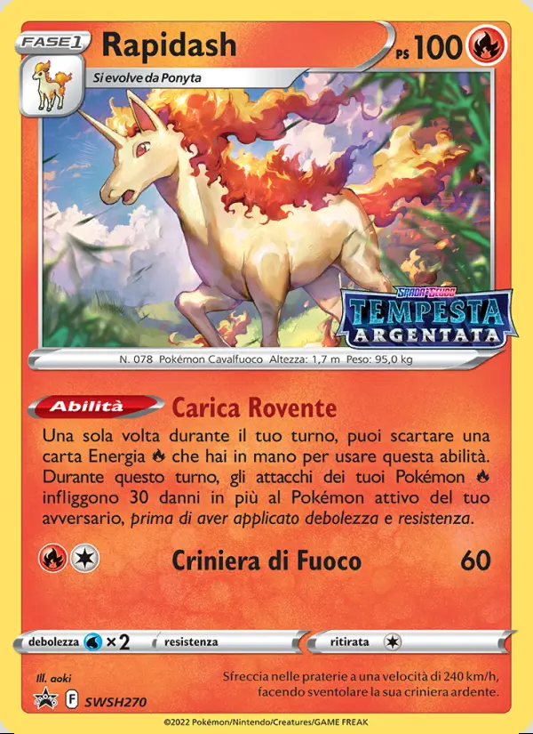 Image of the card Rapidash