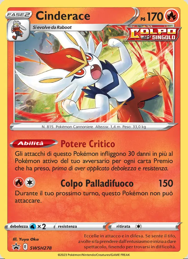 Image of the card Cinderace