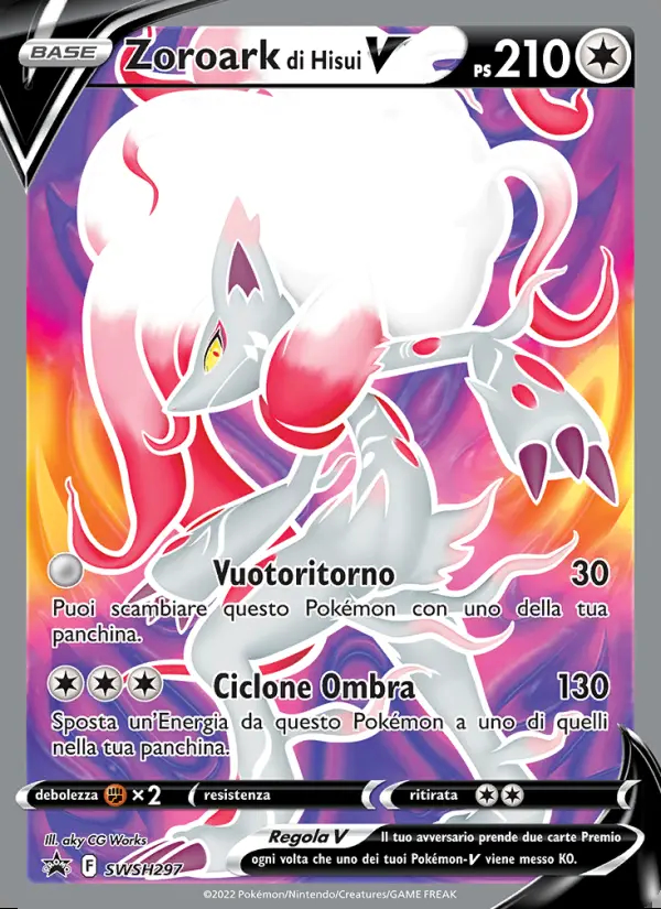 Image of the card Zoroark di Hisui V