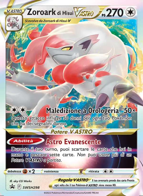 Image of the card Zoroark di Hisui V ASTRO