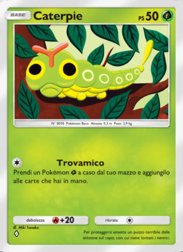 Image of the card Caterpie