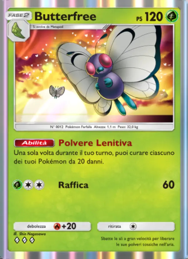 Image of the card Butterfree
