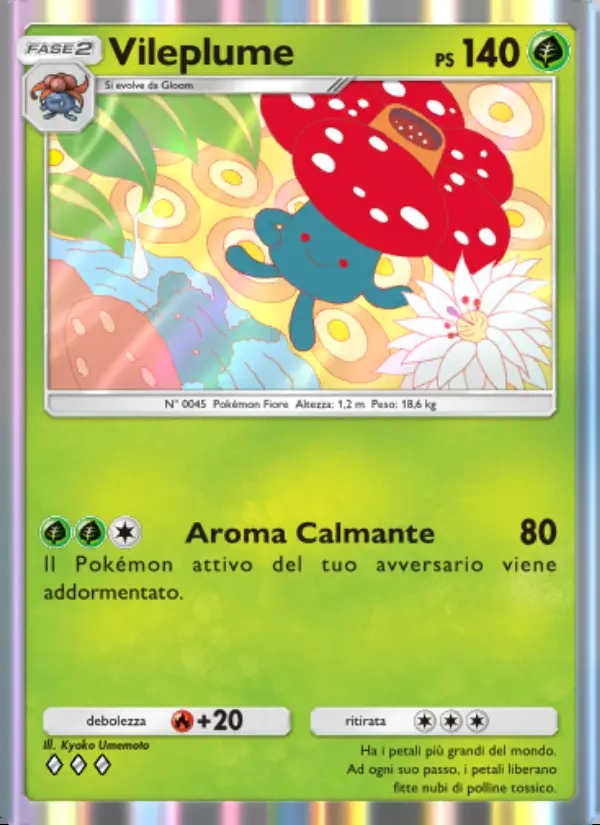 Image of the card Vileplume