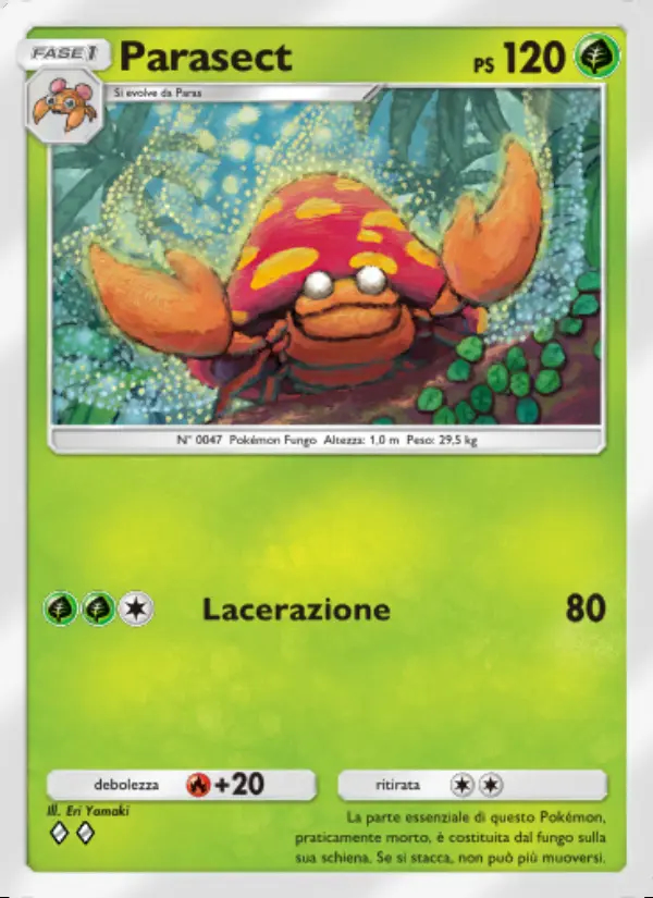 Image of the card Parasect