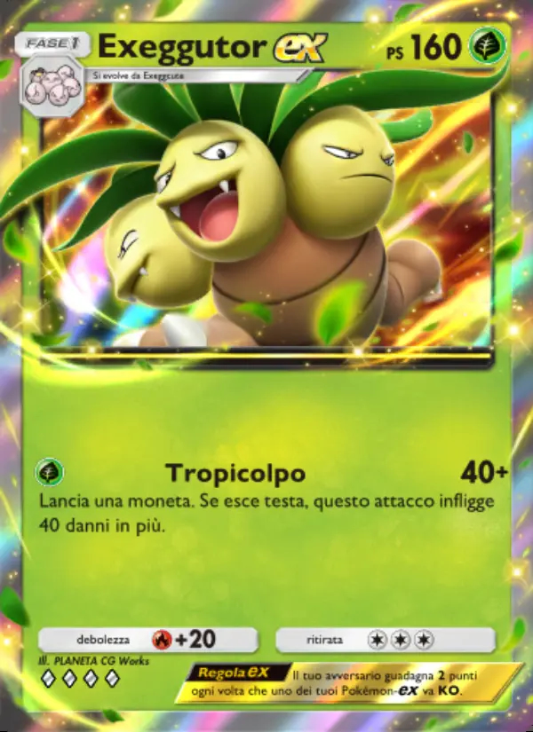 Image of the card Exeggutor-ex