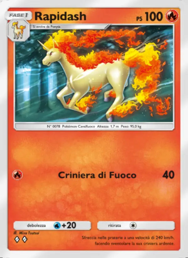 Image of the card Rapidash