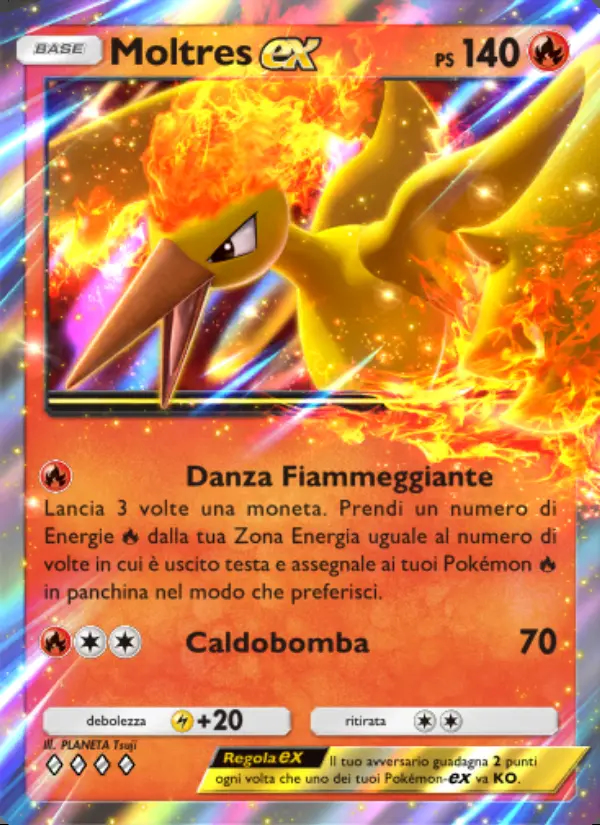 Image of the card Moltres-ex
