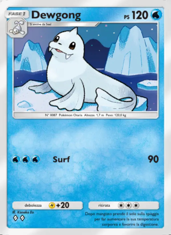 Image of the card Dewgong