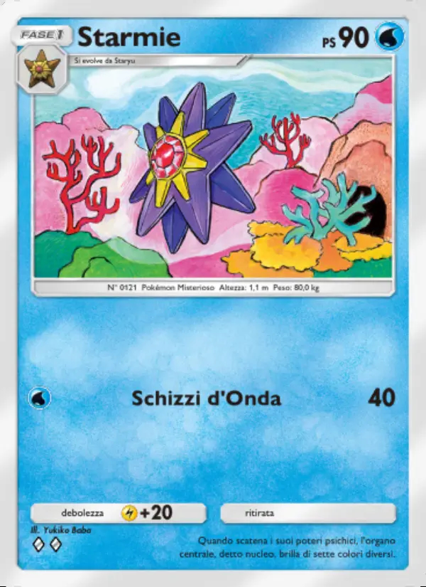 Image of the card Starmie