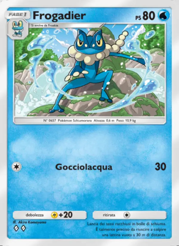 Image of the card Frogadier