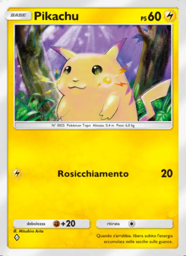 Image of the card Pikachu