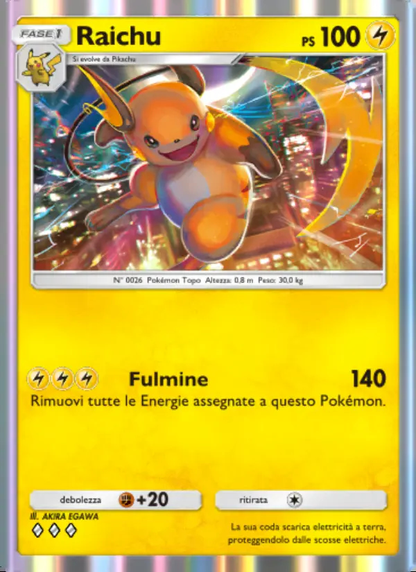 Image of the card Raichu