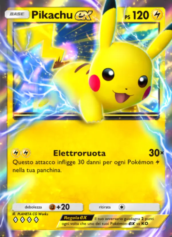 Image of the card Pikachu-ex