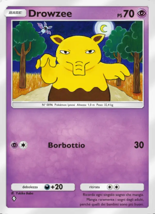 Image of the card Drowzee
