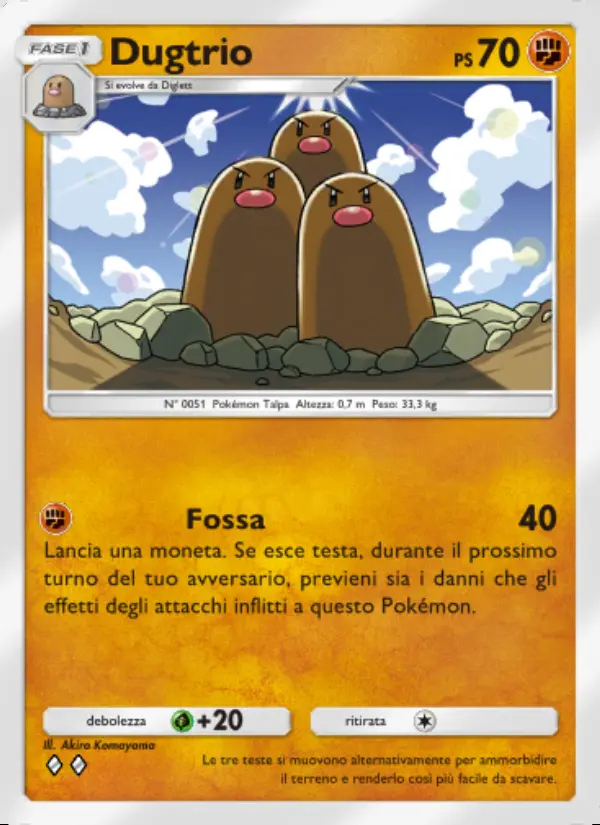 Image of the card Dugtrio