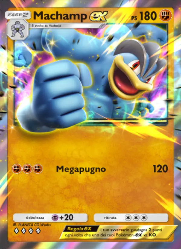 Image of the card Machamp-ex