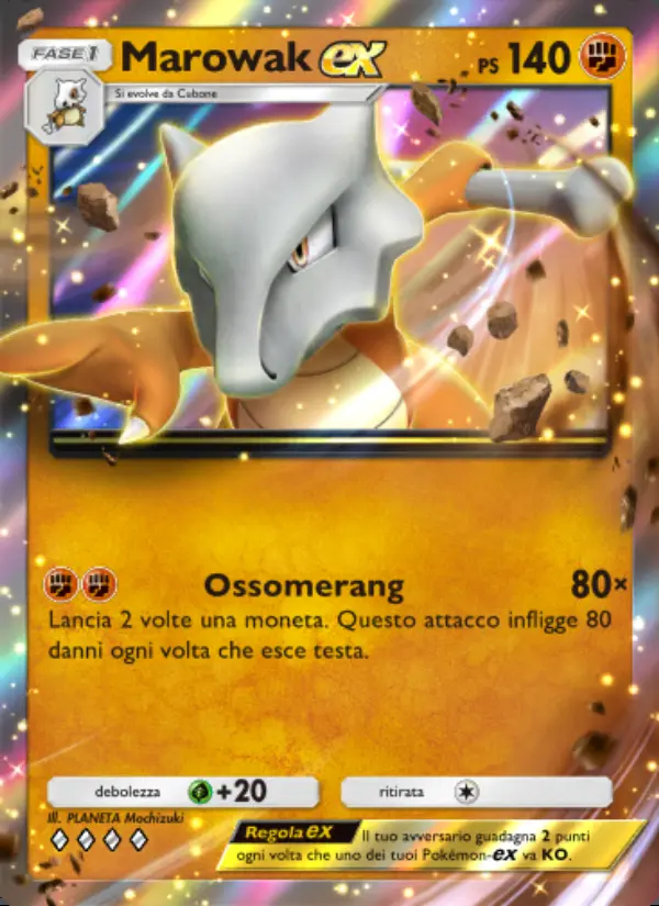 Image of the card Marowak-ex