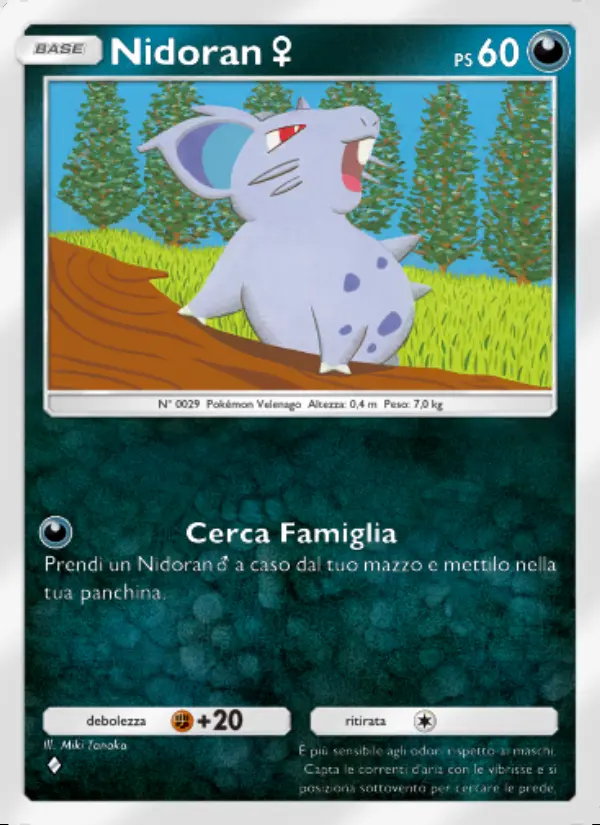 Image of the card Nidoran ♀