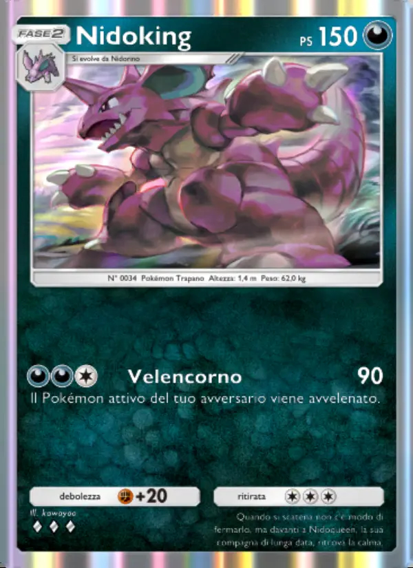 Image of the card Nidoking