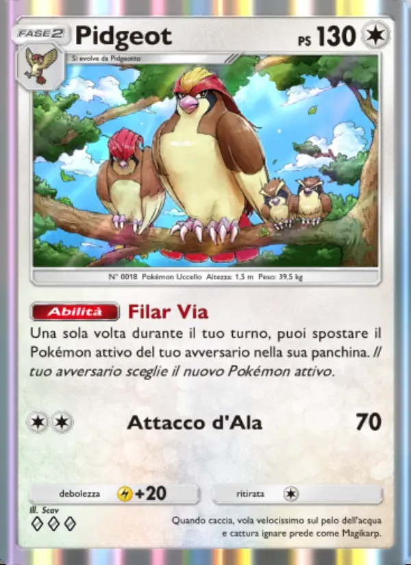 Image of the card Pidgeot