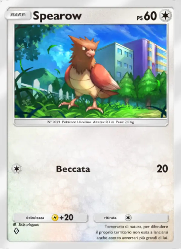 Image of the card Spearow