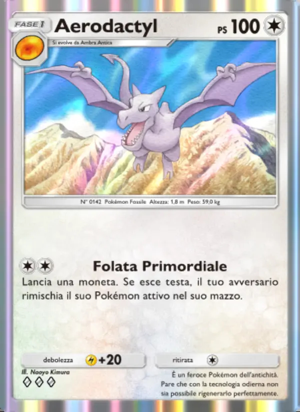 Image of the card Aerodactyl