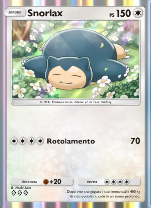 Image of the card Snorlax