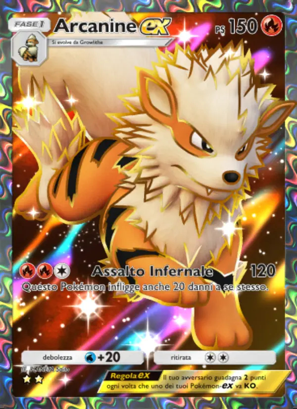 Image of the card Arcanine-ex