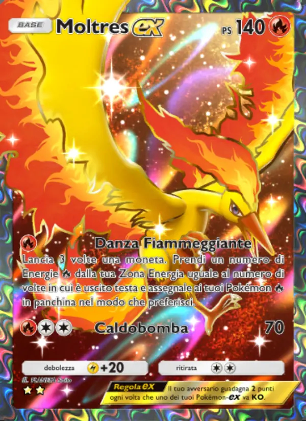 Image of the card Moltres-ex