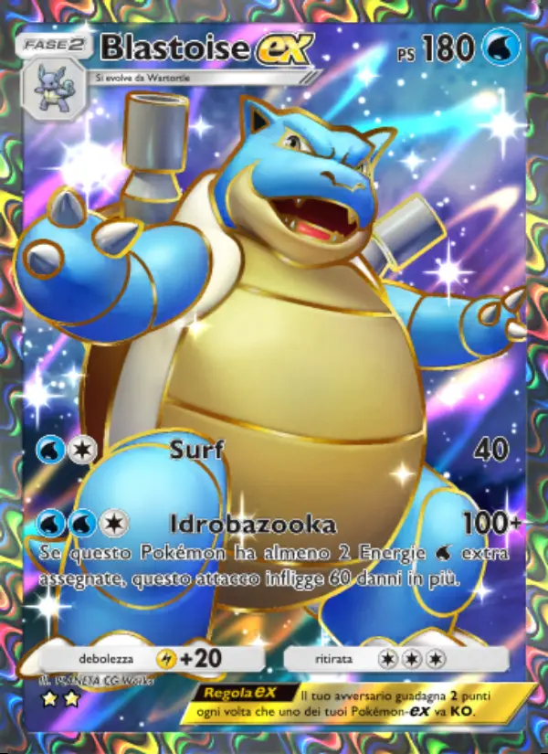 Image of the card Blastoise-ex